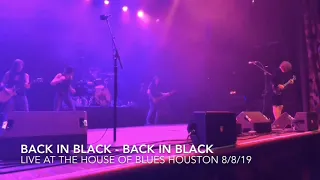 Back In Black - Back In Black (AC⚡️DC Song) Live In Houston Texas 8/8/19