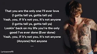 Justin Bieber - Anyone (Lyrics)  | 1 Hour