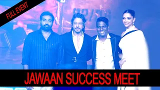 Shahrukh-Setupati-Deepika-Atlee at Jawaan Success Meet - ’650 Crore Box Office banger
