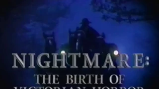 Nightmare Birth of Victorian Horror Dracula commercial on A&E