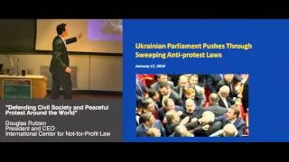 Defending Civil Society and Peaceful Protest Around the World - Douglas Rutzen
