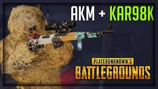 AKM + KAR98K ! Playerunknown's Battlegrounds