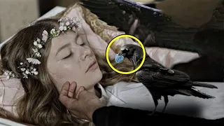 During a funeral, a RAVEN Puts Something in the Dead Girl's Mouth. What Happens Next is Shocking