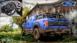 Rebuilding a FORD F -150 RAPTOR -  Forza Horizon 5 - Thrustmaster T300RS Gameplay.