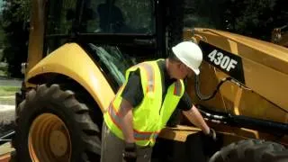 Maintaining the Batteries for the Cat® 416F, 420F and 430F Backhoe Loaders