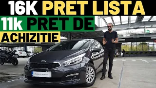 Kia Cee'd 2 1.4 facelift, cum a negociat de la 16.000 PRETUL DE LISTA la 11.500 PRET ACHIZITIE