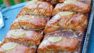 Cedar Plank Smoked Salmon