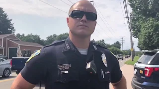 (Stupid) Officer doesn’t know the law! Woman puts him in check, eloquently.