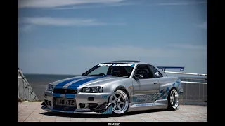 Need for Speed Underground 2 - Nissan Skyline GT-R (R34) - Tuning And Race