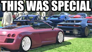 THIS CAR MEET WAS SPECIAL - Flush Family 5th Year Anniversary - GTA Online