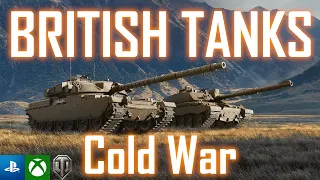 | British Tanks - Cold War  - Take 2| World of Tanks Modern Armor | WoT Console | British Invasion |