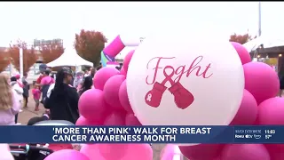 ‘More than Pink Walk’ raises money for breast cancer research