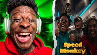 He F-ing On Demons?? 👀🤣 | IShowSpeed - Monkey (Official Music Video) REACTION