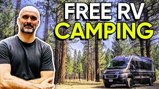 RV Newbie: 4 Ways to Find FREE Camping 🏕️ Cheap RV Living for Full Time RV Life 🚍