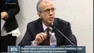 Debate sobre a conjuntura econômica brasileira, com ênfase nas perspectivas de crescimento