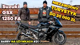 Suzuki GSX 1250 FA (2010) czyli Bandit w turystycznej odsłonie. Barry na używkach #21