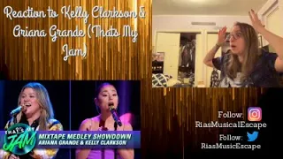 Reaction to Kelly Clarkson & Ariana Grande (That’s My Jam)