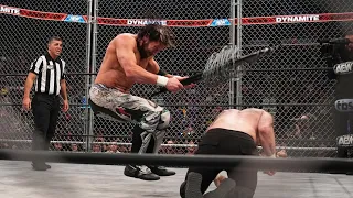 Kenny Omega vs Jon Moxley Steel Cage Dynamite 10/5/23 Highlights