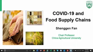 ILSI ASIA Webinar  Food System Resilience   Global and Asian Perspectives
