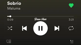 Maluma - Sobrio (Audio Oficial Spotify)