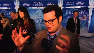 Frozen: Josh Gad "Olaf" World Premiere Movie Interview | ScreenSlam
