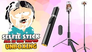 Selfie Stick Tripod (All in 1) Unboxing