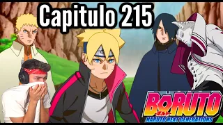 🌀BORUTO CAPITULO 215 SUB ESPAÑOL HD [COMPLETO] REACCION - MuguiNubi