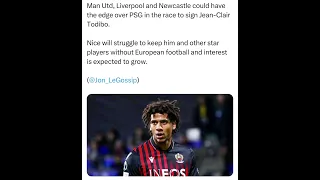 Man Utd, Liverpool and Newcastle could have the edge over PSG in the race to sign Jean-Clair Todibo.