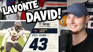 Rugby Player Reacts to LAVONTE DAVID (LB, Tampa Bay Buccaneers) #43 The Top 100 NFL Players of 2021!