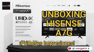 😲Unboxing & Primeras Impresiones de la Hisense A7G😎