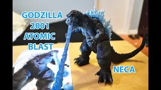 Neca GODZILLA 2001 ATOMIC BLAST FIGURE unboxing & review! GMK