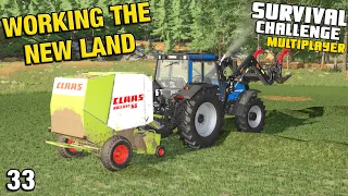 WE REALLY NEED A LARGER BALER! Survival Challenge Multiplayer CO-OP FS22 Ep 33