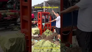Vertical Alfalfa Baling Machine