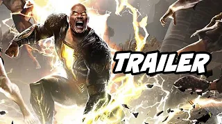 Black Adam Trailer - Justice League Easter Eggs and New Characters Breakdown