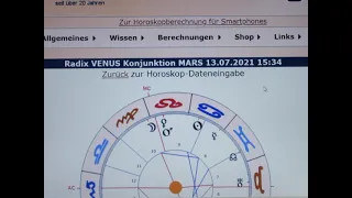 1/5 - VENUS Konjunktion MARS - 13.07.2021 - EINE GROSSE LÜGE WIRD ZU ENDE GEHEN! AUSSCHREITUNGEN?