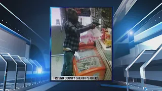 Fresno County Sheriff's Deputy searching for armed robbery suspect