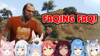 【Hololive】Trevor makes a short stop at Vinewood Hills in GTA V【English Sub】