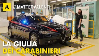 I segreti della NUOVA Alfa Romeo GIULIA dei CARABINIERI (NO Quadrifoglio, 2.0T 200 CV)