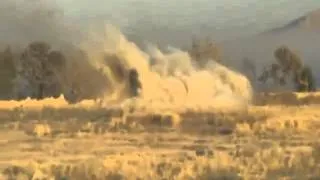 Canadian LAVs destroying Taliban firing positions