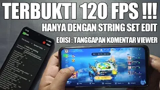 TERBUKTI DAPAT FPS TERTINGGI HANYA DENGAN SET EDIT !!! CARA SETTING AGAR FPS TINGGI DI SEMUA ANDROID