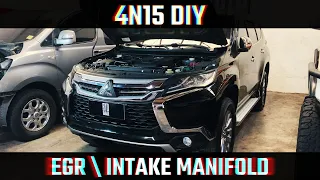 Montero Sport Gen 3 EGR & Intake Manifold Removal | Triton | 4N15 | Mitsubishi | DIY