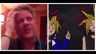 Side by side of Dan Green and my animation