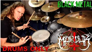 Black metal drumming - The Devil's song drums only (MARDUK)