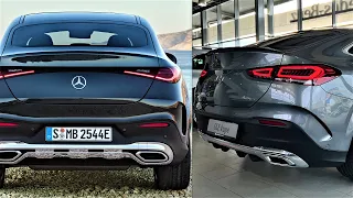 NEW Mercedes GLC Coupe 2024 vs New Mercedes GLE Coupe 2023 - Exterior Comparison by Supergimm