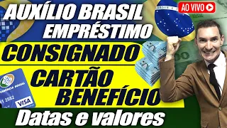 SAIU DIÁRIO OFICIAL + DATAS e LOTES de PAGAMENTO Novo cartão Benefício + Empréstimo auxílio Brasil