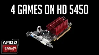 ATI Radeon HD 5450 512mb | Test in 4 Games