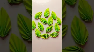 How to make easy origami leaves|Easy origami leaf |Easy Paper Leaf