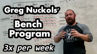 Part 3 - BENCH PROGRAM REVIEW - Greg Nuckols 28 Free Programs - 3x per Week Bench Press Program