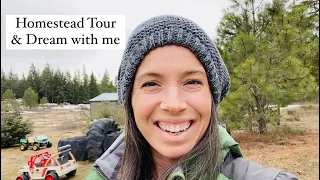 North Idaho Homestead tour and DREAM up some plans with me