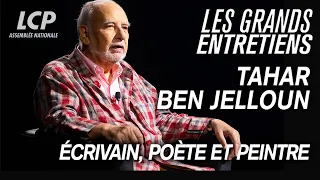Tahar Ben Jelloun écrivain, poète et peintre franco-marocain - Les grands entretiens d'Yves Thréard